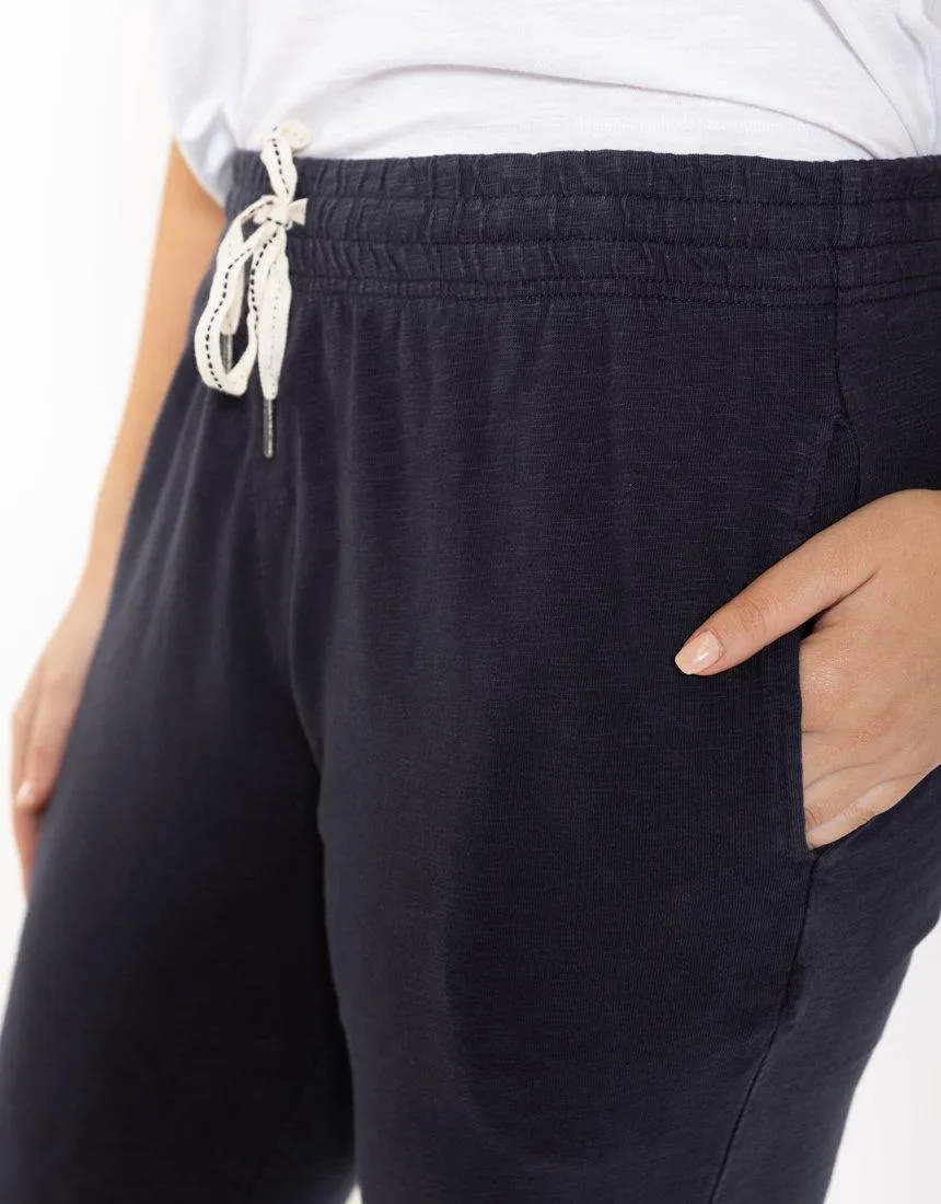 3/4 Brunch Pants - Navy