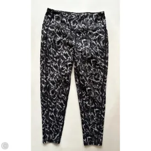 Athletic Leggings By Dsg Outerwear In Black, Size: L