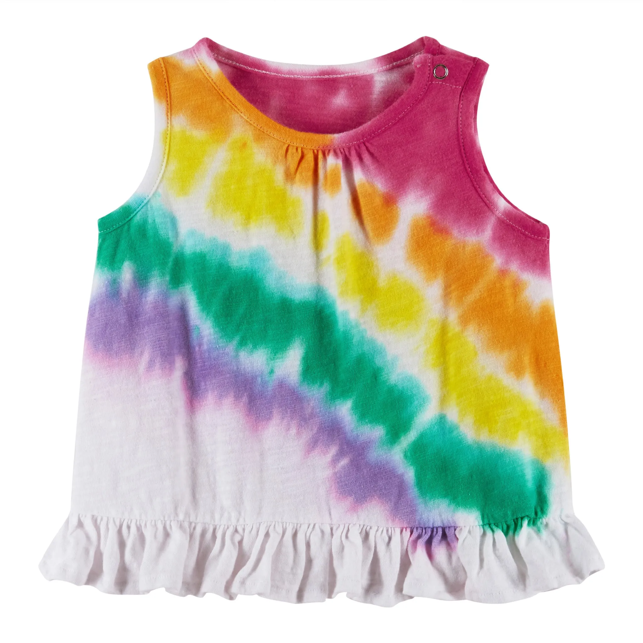 Baby Girl Rainbow Top and Short Set