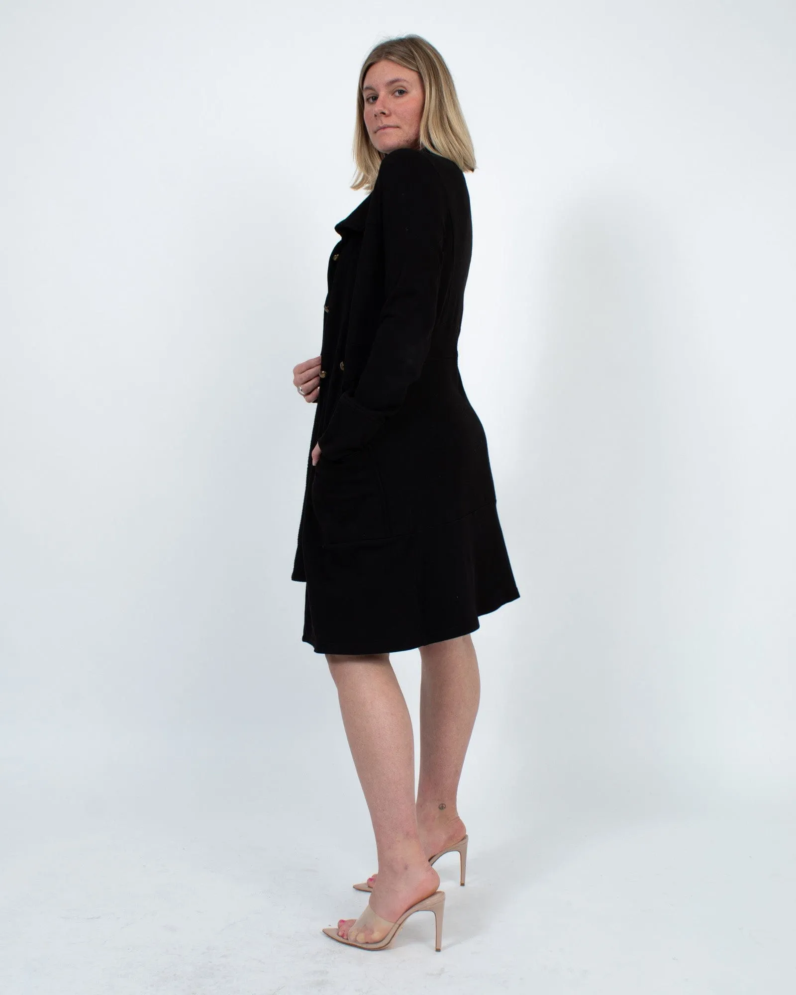 Black Button Down Jacket