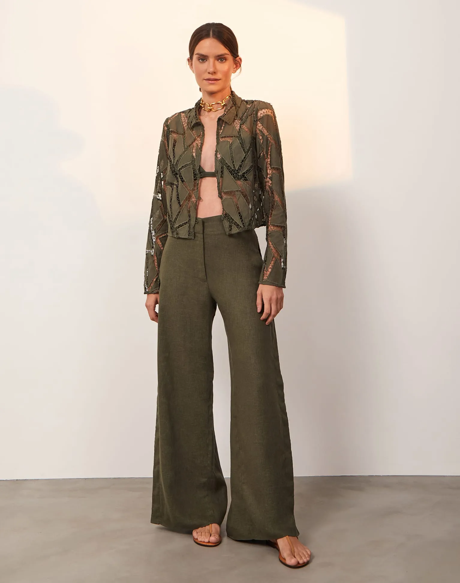 Bree Pants - Evergreen