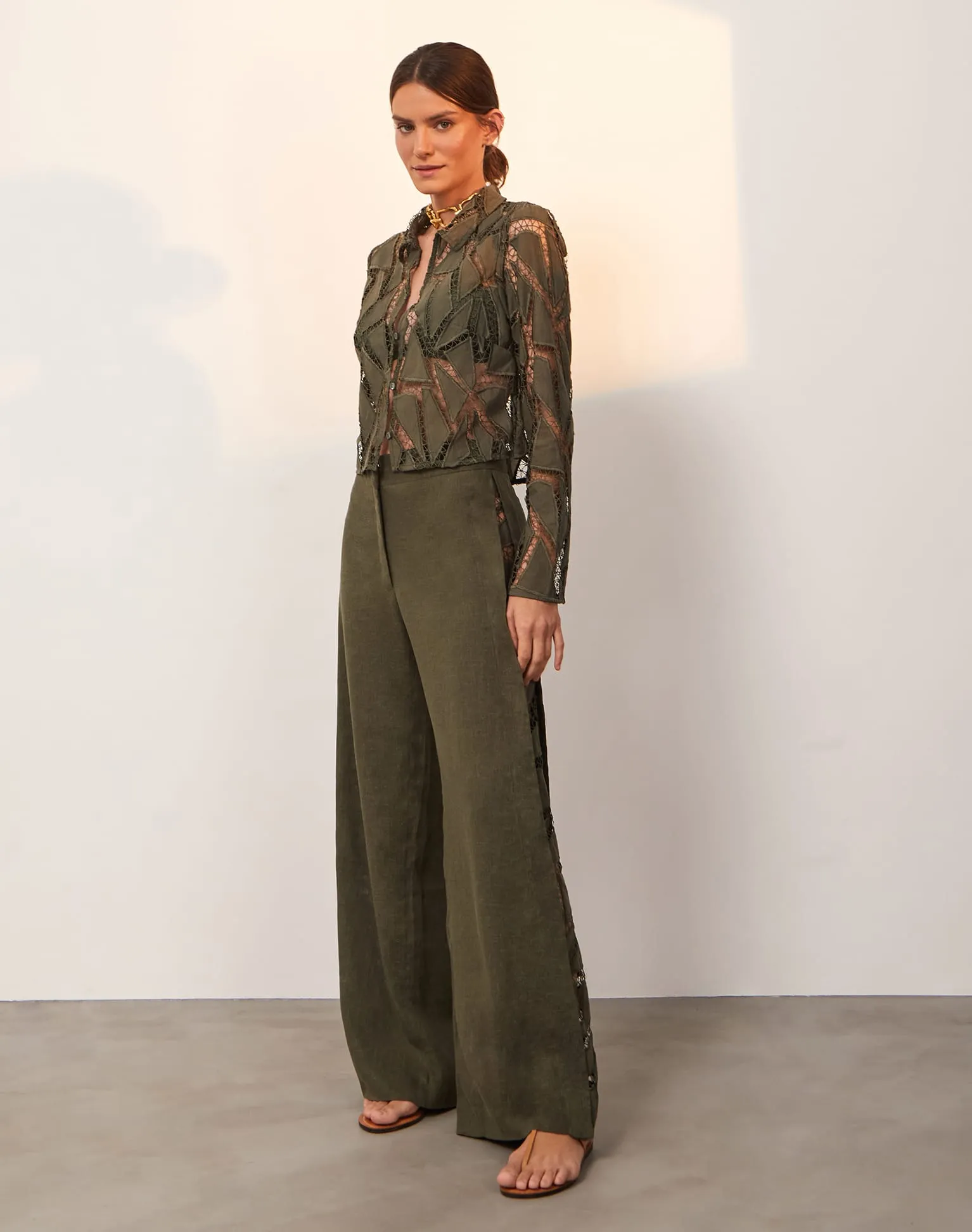 Bree Pants - Evergreen