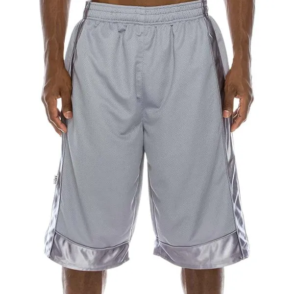 Heavyweight Mesh Shorts - Cool Grey