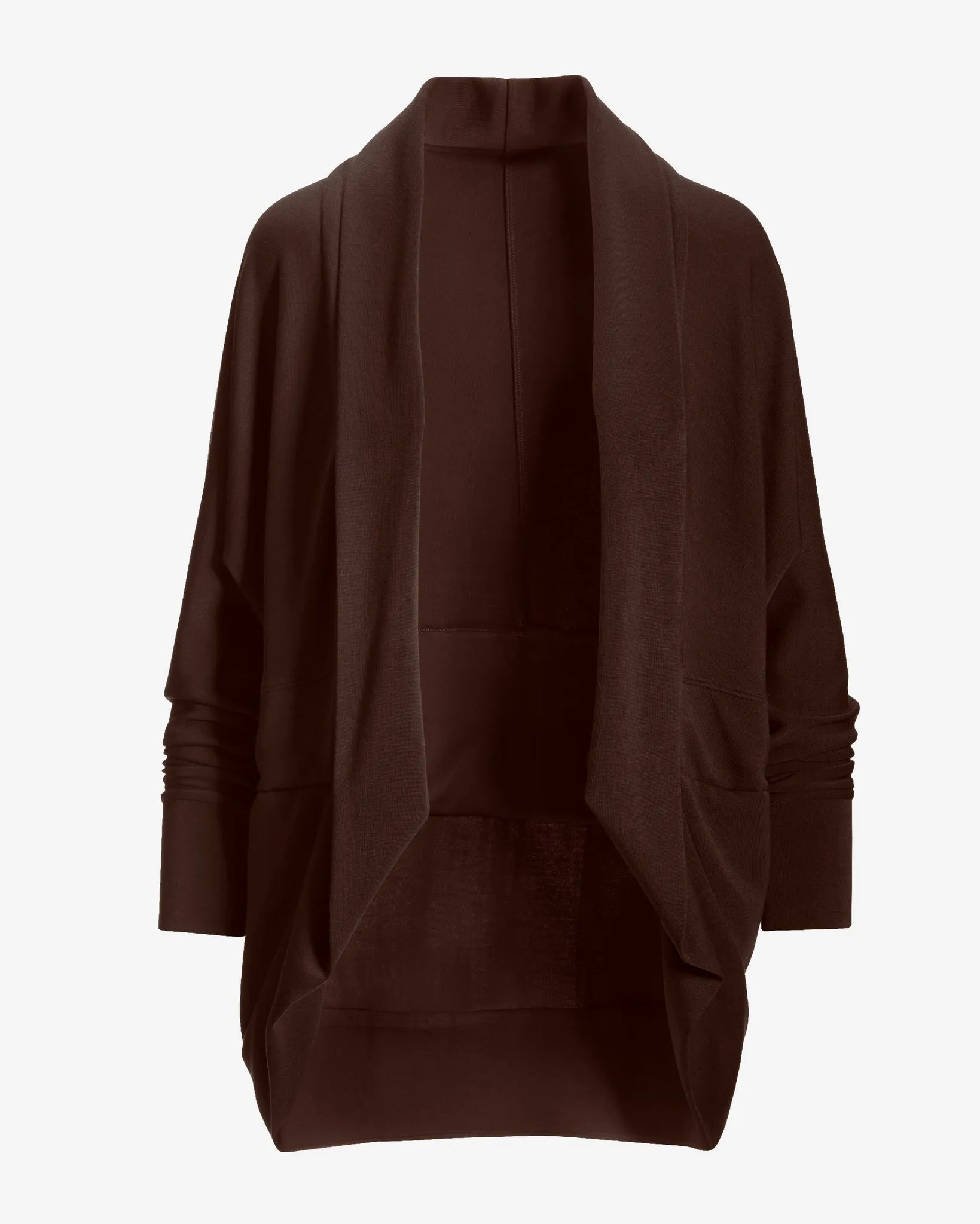 Luxe Lounge Cocoon Cardigan Safari Brown