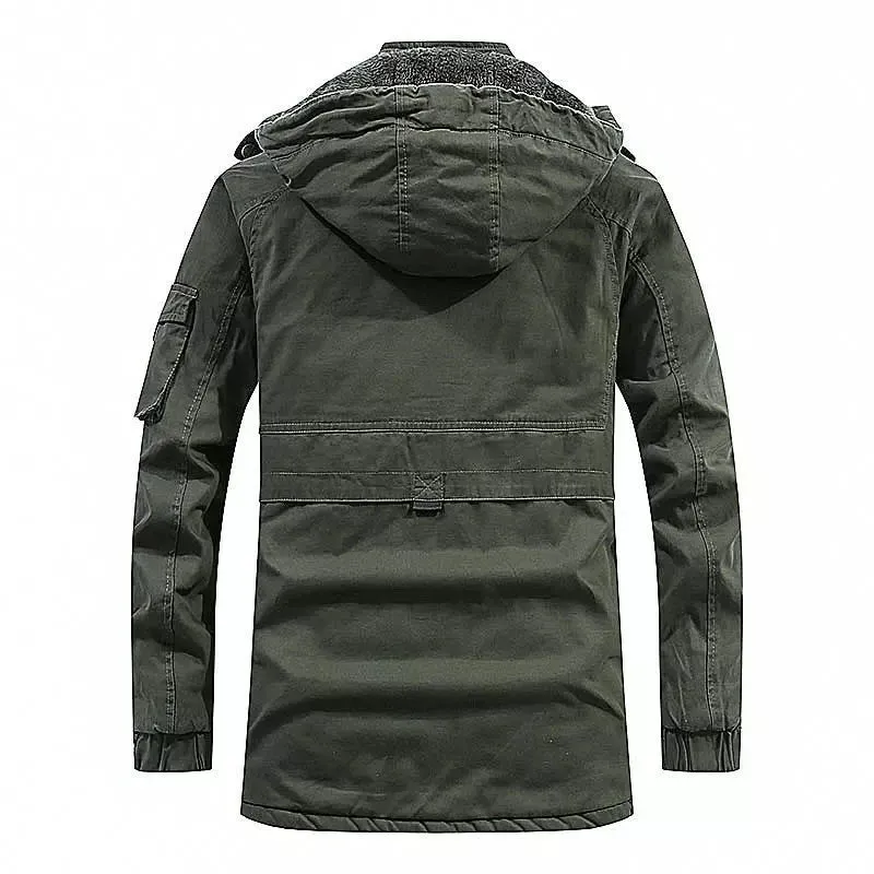 Men's Jackets Fashion Fleece Warm Winbreaker Jackets.