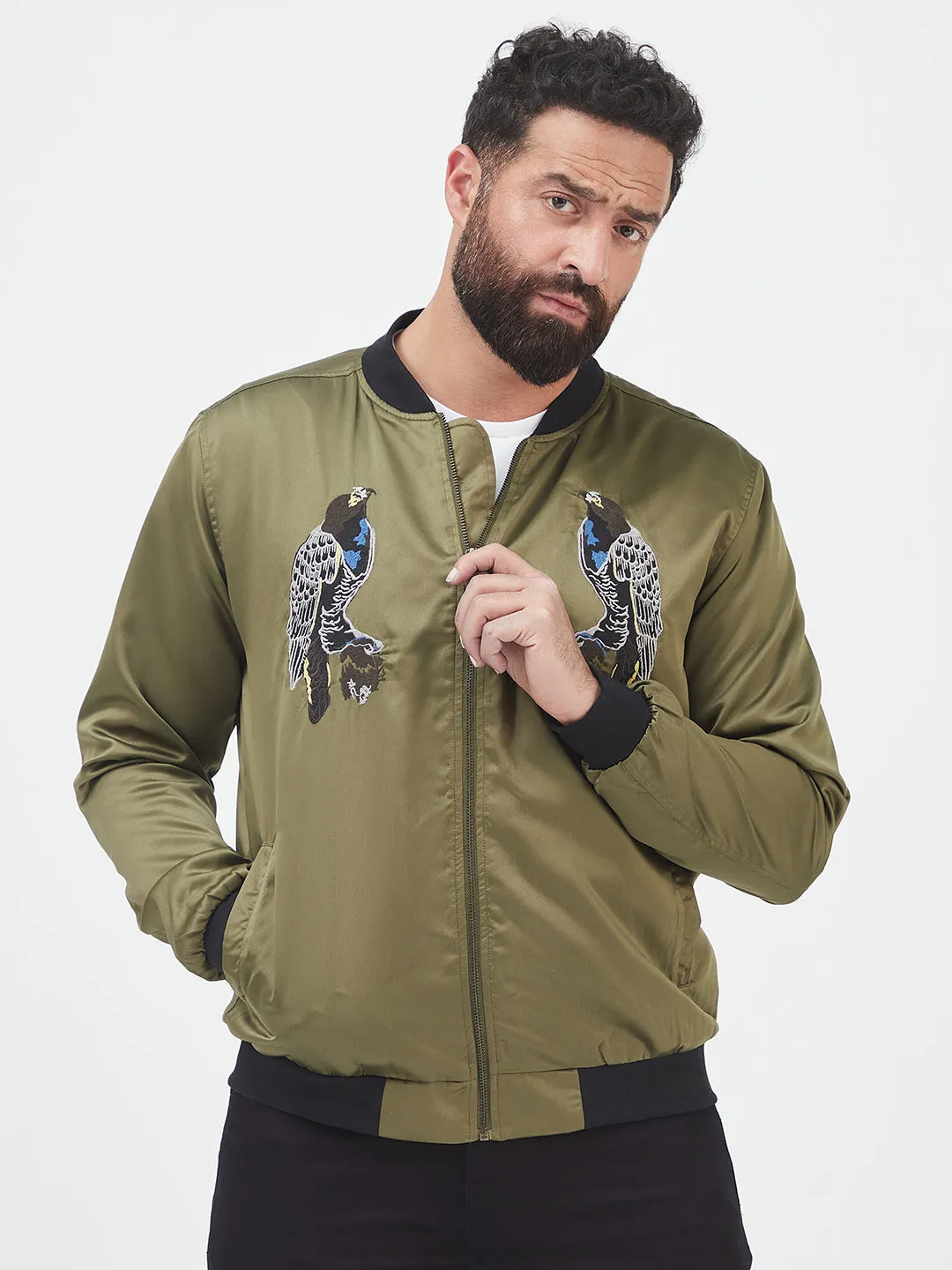 Olive Spill Jacket