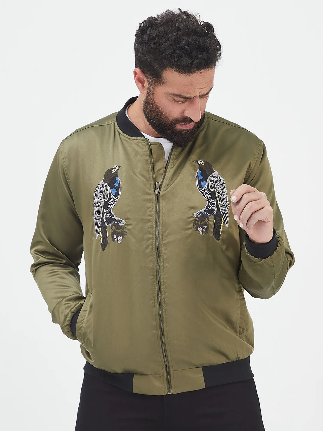 Olive Spill Jacket