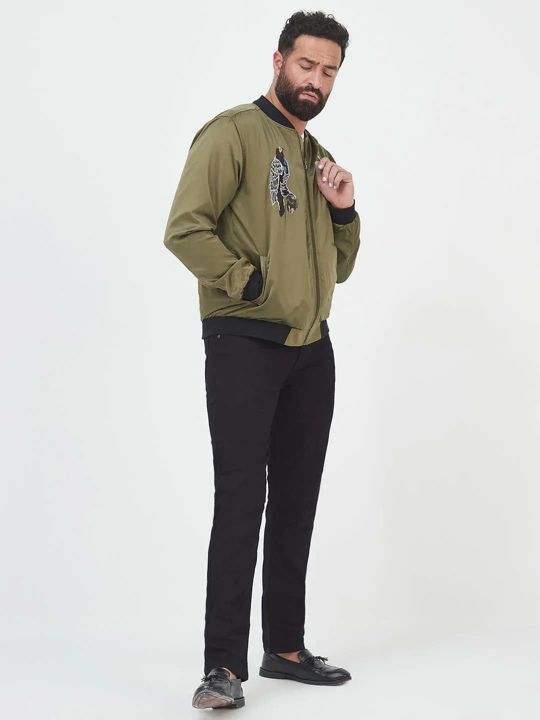 Olive Spill Jacket