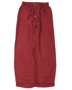 Silk Pajama Bottoms