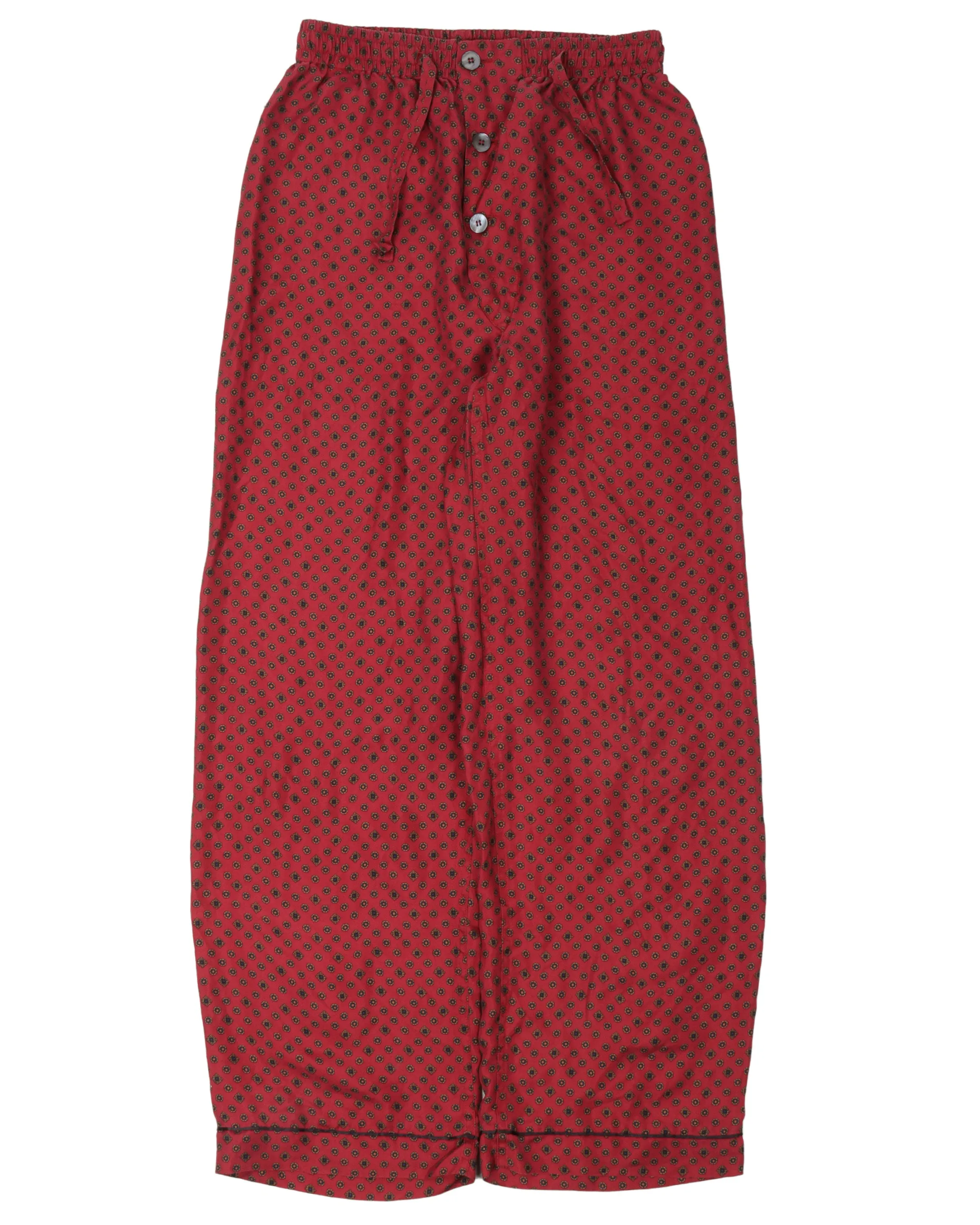 Silk Pajama Bottoms
