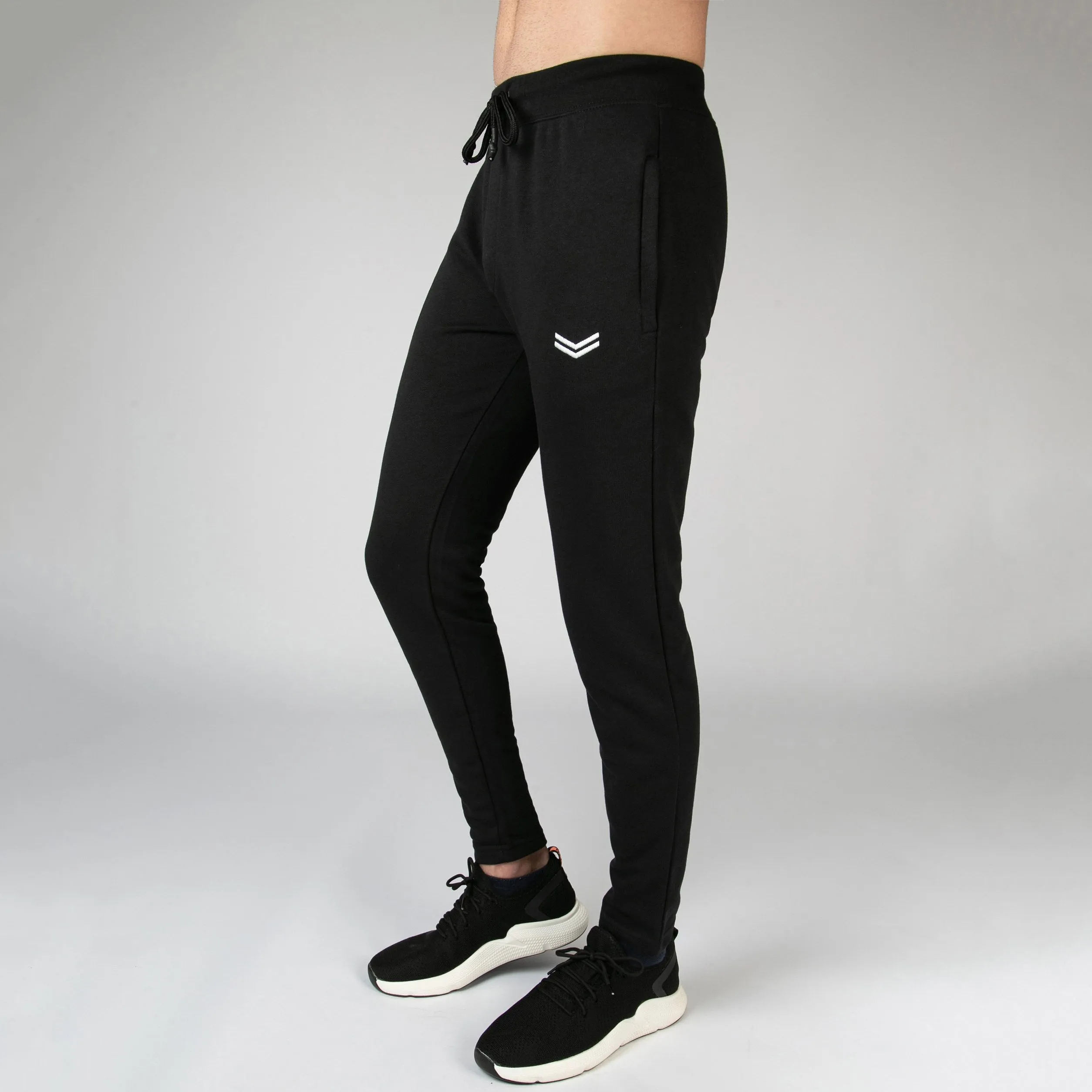 Solid Black Bottoms