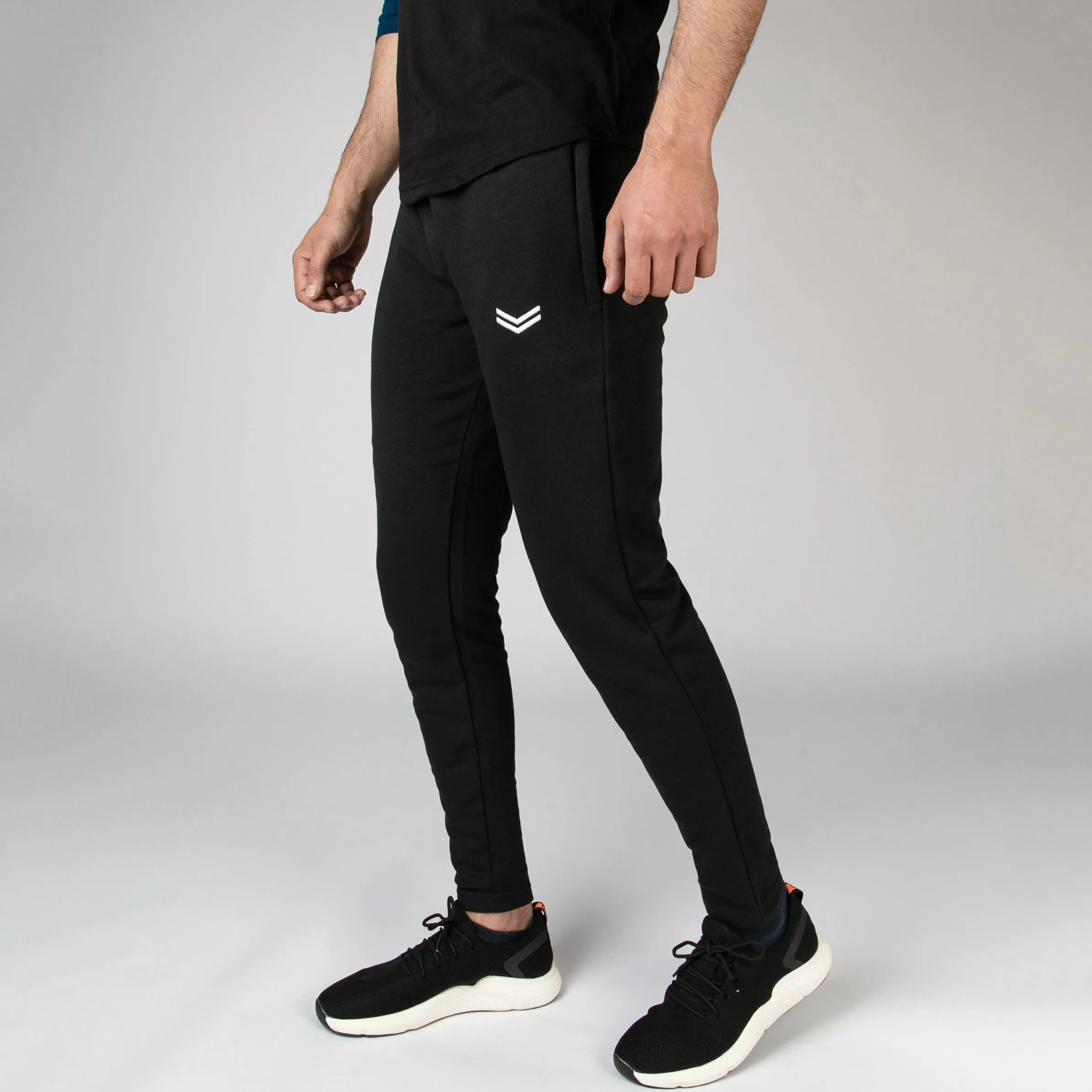 Solid Black Bottoms