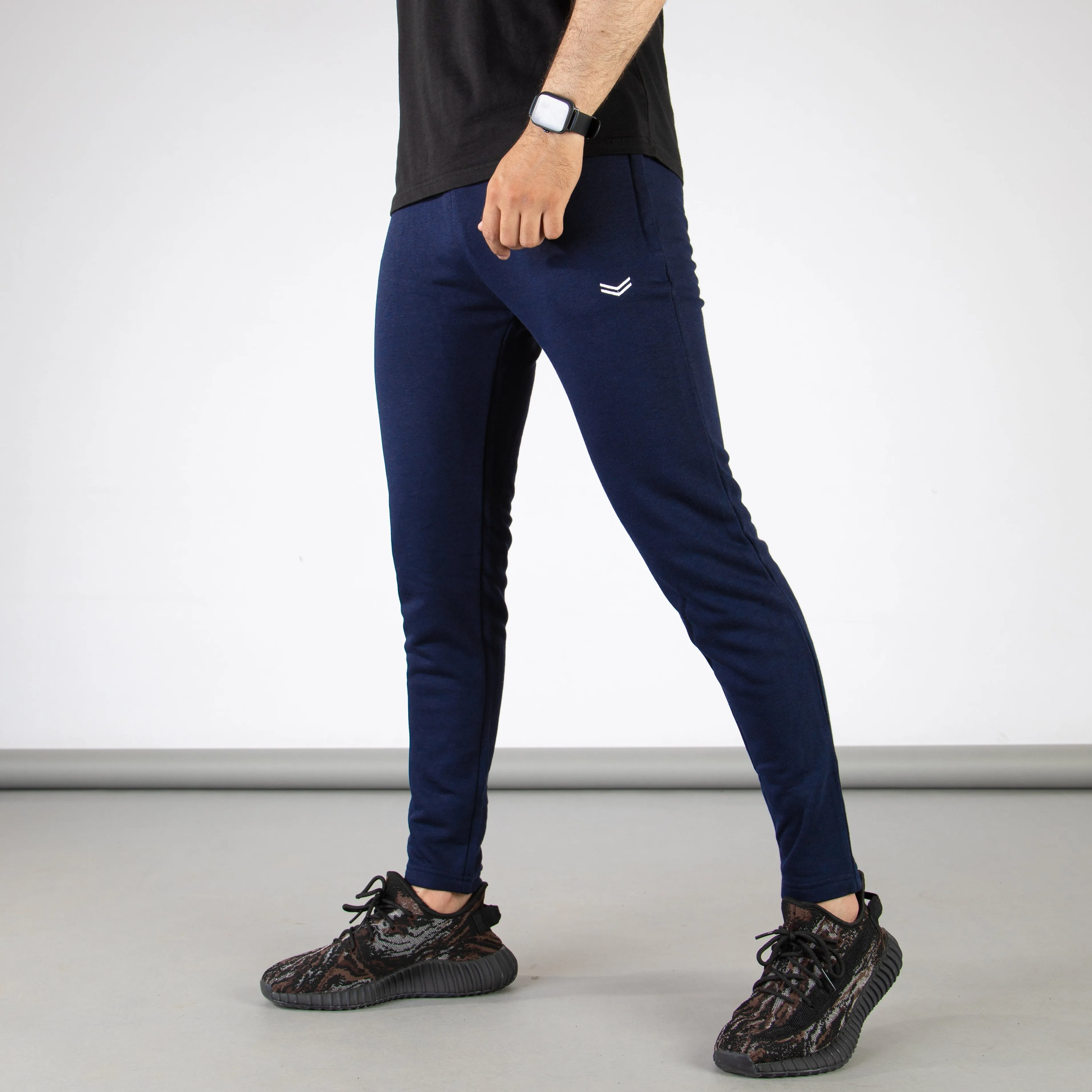Solid Navy Bottoms