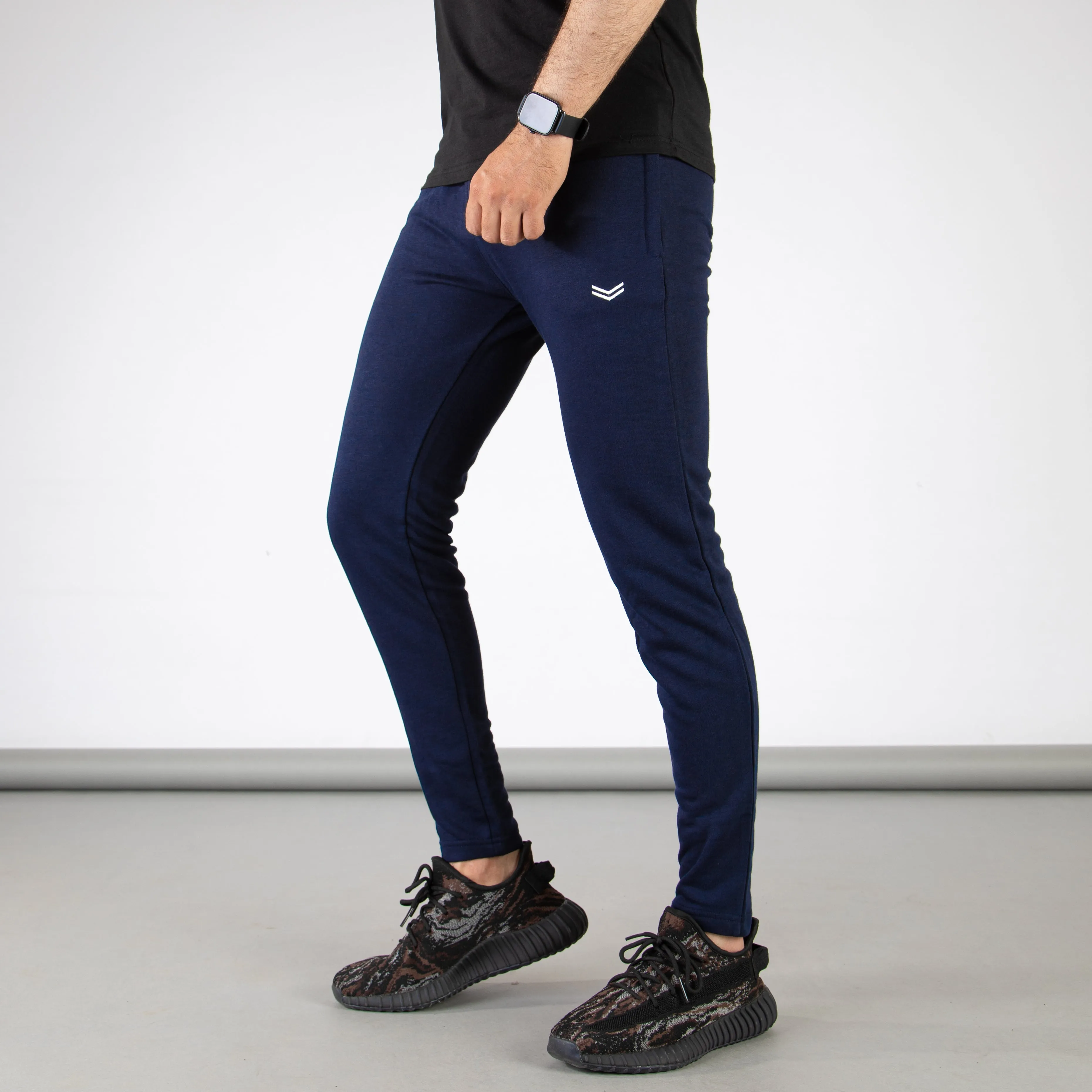 Solid Navy Bottoms