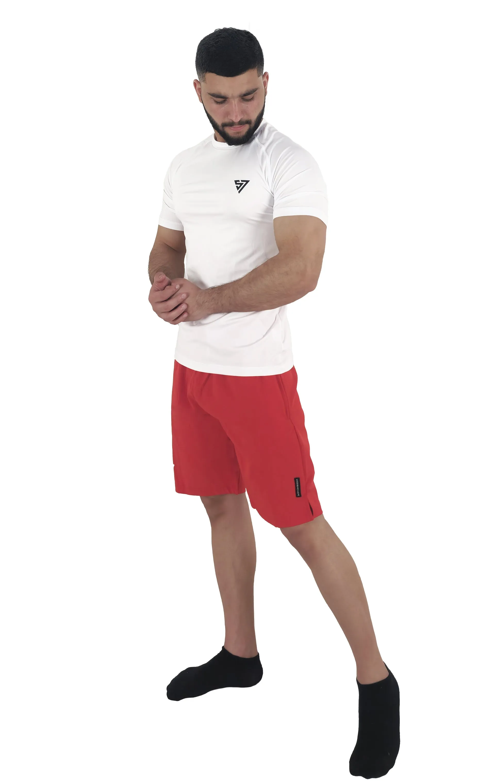 Swyft-Cool Shorts Red