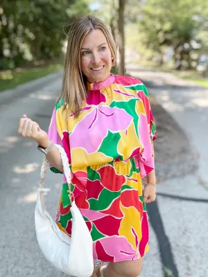The Emeline Satin Dress