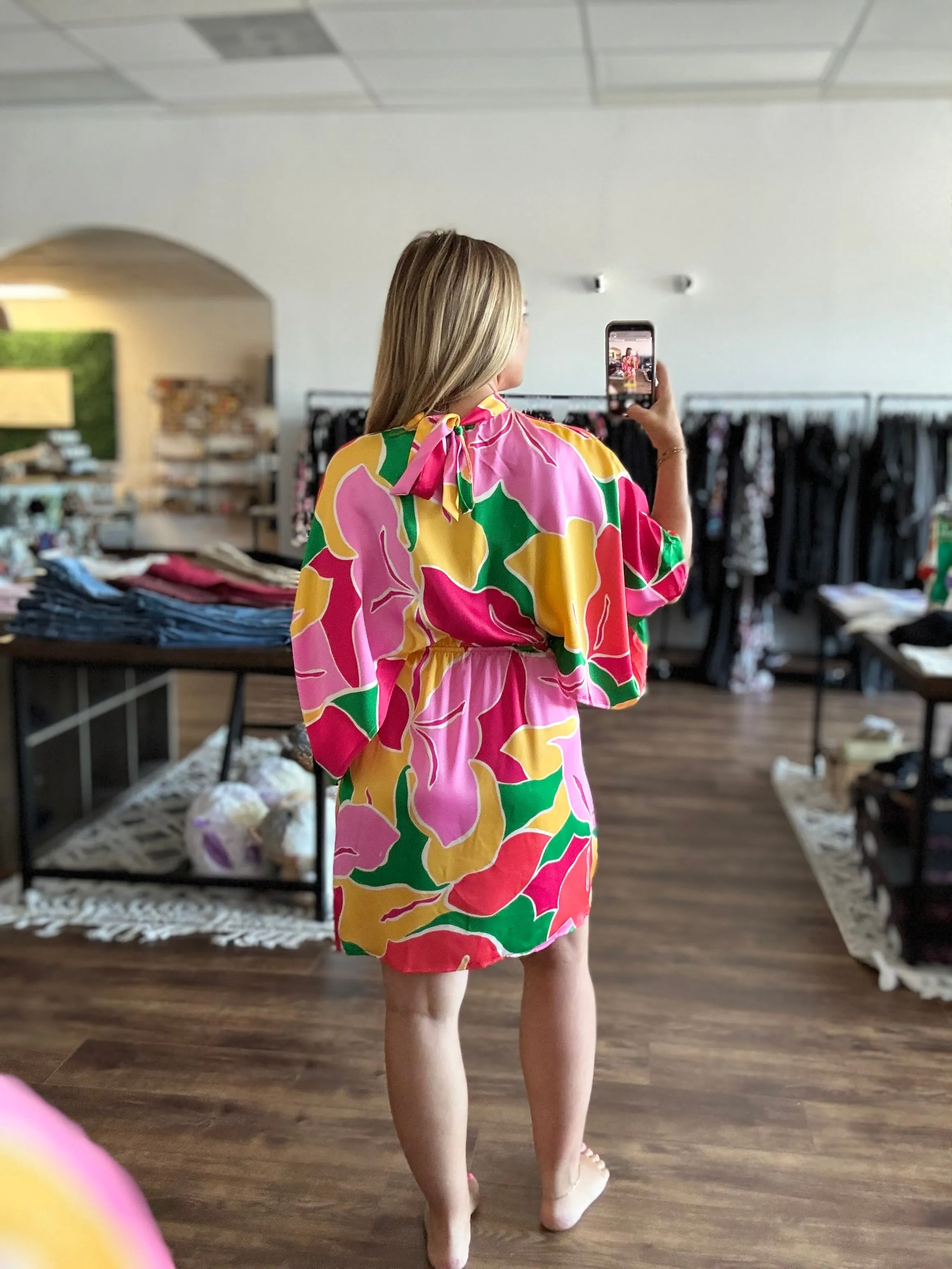 The Emeline Satin Dress