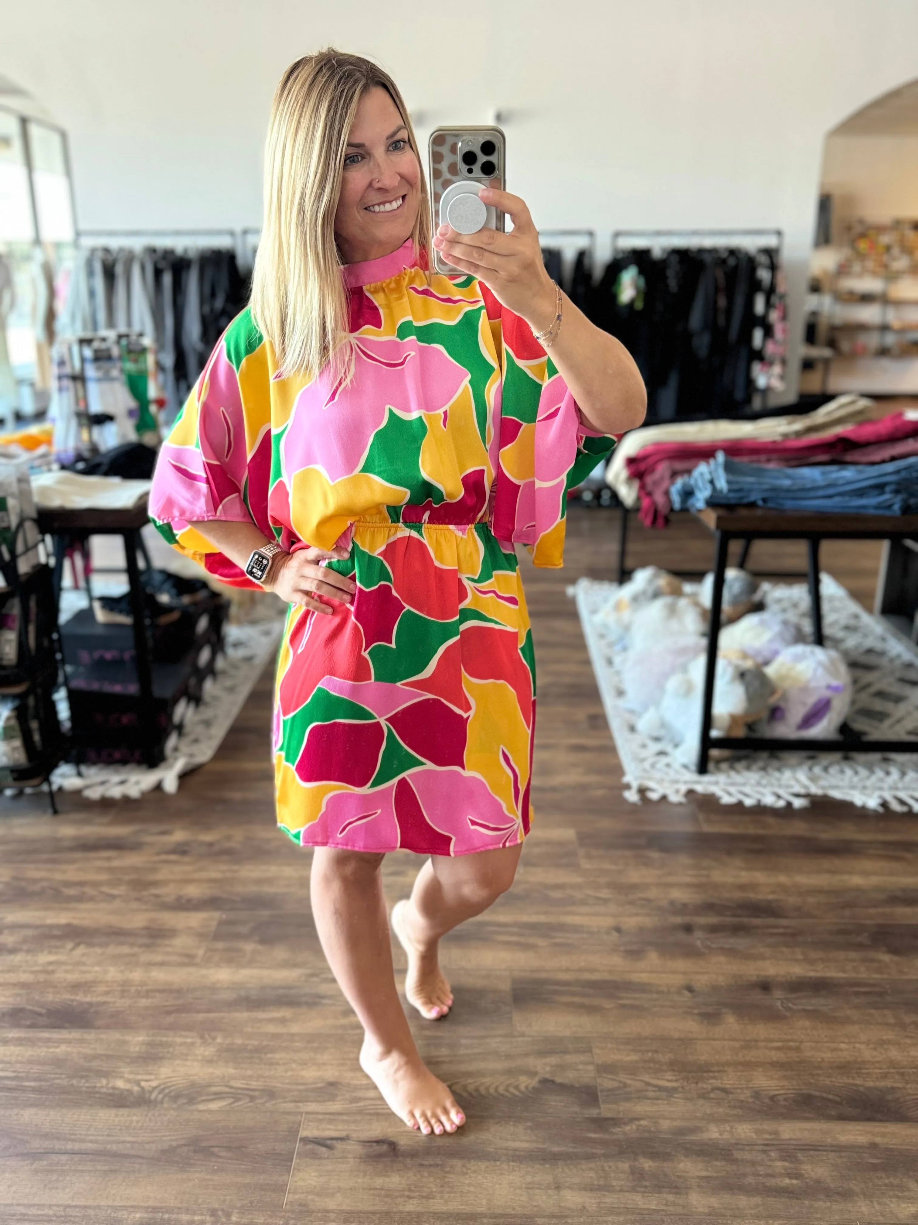 The Emeline Satin Dress